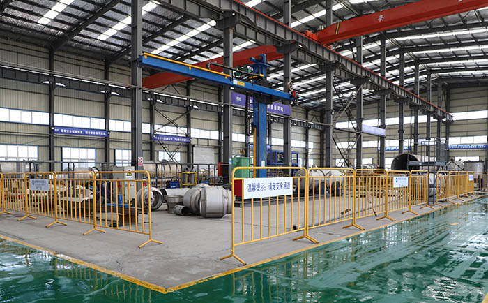 MVR蒸發(fā)器生產(chǎn)車(chē)間 MVR蒸發(fā)器生產(chǎn)車(chē)間