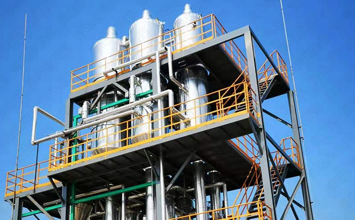 多效蒸發器的工作流程