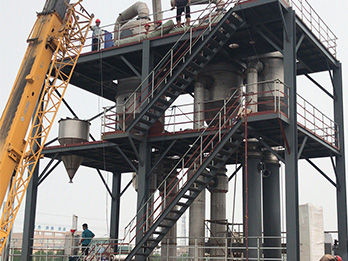 MVR蒸發器安裝現場 MVR蒸發器安裝現場